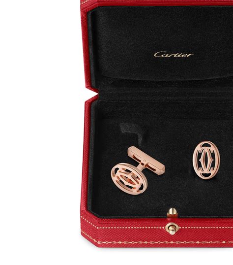 cartier cufflinks vintage|cartier cufflinks rose gold.